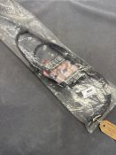 Jeffries Falcon Show Cavesson Nose Band 16mm, Pony Size in Havana