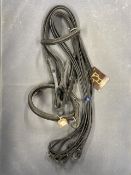 Sabre Dressage Double Bridle Raised & Padded Nose and Brow Cob Size RR: £163