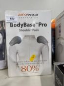 Airowear Women’s Body Base Layer Size: S, and a Sets of Body Base Pro Shoulder Pads