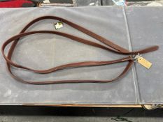 Amerigo Non-Stretch Stirrup Leathers in Tan 63”