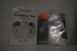 Airowear Women’s Body Base Layer Size: M, and a Sets of Body Base Pro Shoulder Pads