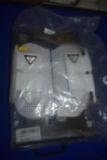 Pair of Tri Zone All Sports White Boots Size: L