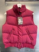 Blaze fig padded gilet Size: L/14