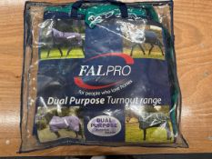 Falpro Snug in Navy with green edging, insulation 40g, 5'6