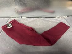 Gorringe Child’s Burgundy Jodhpurs Size: 28R