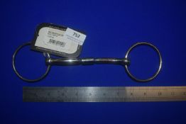 Zilco BR Snaffle Single Roller Bit 5”