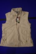 JX Equestrian Beige Gillet Size: 14 (with tags, shop soiled)