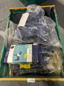 Quantity of Anti-Rub Bibs and Vests in Various Sizes RRP: £100 (Crate Not included)