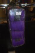 Set of Purple Fleece Leg Bandages