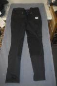 GS Black Jodhpurs Size: 34R
