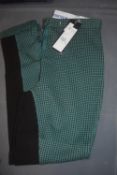 Equetech Lady’s Green & Black Check Jodhpurs Size: 32