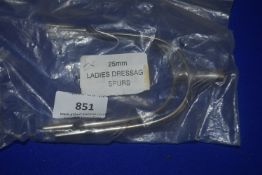 Pair of Lady’s 25mm Dressage Spurs