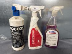 3x Assorted Cleaning Products