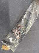 Jeffries Falcon Plain Cavesson Nose Band 25mm, Pony Size in Black