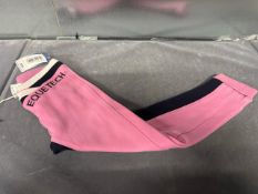 Equetech Child’s Pink & Navy Jodhpurs Size: 22