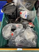 Quantity of various horse tack - bridles, head stalls etc (crate not included) RRP: £150