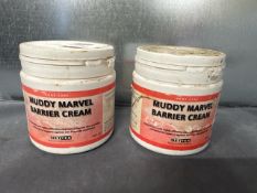 2x Muddy Marvel Barrier Creams 600ml