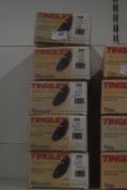 5x Tingley Black Rubber Overshoes Moccasin, US Size: S/M 7 to 8.5