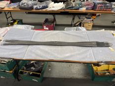 Stubben Leather Padded Atherstone Girth with 1 Elasticated Side in Black 59”