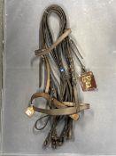 Sabre Traditional Double Bridle Full Size 2004 Havana RRP: £135