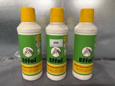 3x Effol Mane & Tail Hair Regrowth Liquid