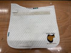 Griffin nuumed hiwither every day saddle pad in white, style DR, Size: L (used)