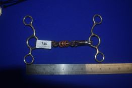 Stainless Steel & Copper Tom Thumb Bit