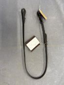 Saber Bradoon Head Check in Black 1/2” COB