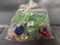 Bag of Assorted Grooming Brushes