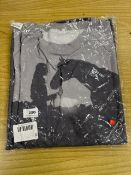 Grey Long Sleeve Horse Design Top - Size L