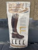 Tredstep Ireland the Original Half Chap in Brown Leather Size: calf 16” height 16”