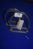 Pair of Eldonian Stainless Steel Stirrups 4.5”