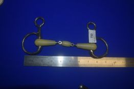 Stainless Steel & Plastic Happy Mouth Bit