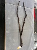Preowned, Stubben Dressage Stirrup Leathers/Webber’s Havana 28”