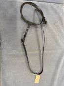 Zilco Synthetic Cavesson Nose Band, Cob, Black