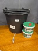 Horsefly Trap Glue and Black Trap Buckets