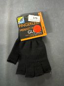 Sealskinz Murano Wool Fingerless Gloves One Size