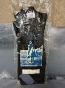 Shires Black Suede Half Chap Size: M