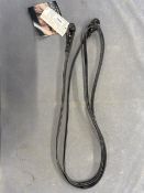 Jefferies Falcon Plain Browband 16mm Pony Black 5/8”