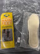 Pair of Really Warm Feet Super Insulated Insoles, and a Pair of Sheepskin Insoles
