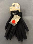 Woof Wear Premium Thermal Black Riding Gloves Size: 7.5