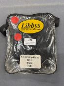 Libby’s Rubber Grip Reins 291C Black COB