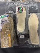 3x Pairs of Numed Wool & Mesh Insoles