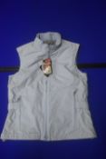 JX Equestrian Pale Blue Gillet Size: 12