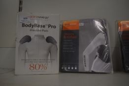 Airowear Women’s Body Base Layer Size: S, and a Sets of Body Base Pro Shoulder Pads