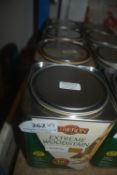 4x 1L of Liberon Extreme Wood Stain Medium Oak