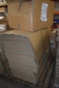 *Pallet containing a large quantity of small boxes