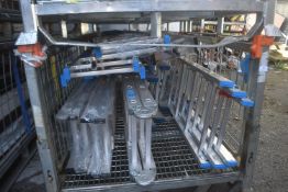 *Stillage containing a quantity of assorted ladder