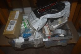 2x Boxes Containing Extensions, Camera, etc.