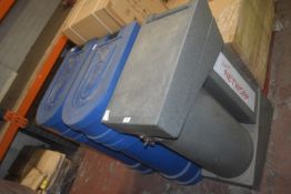 *Three portable event table sets